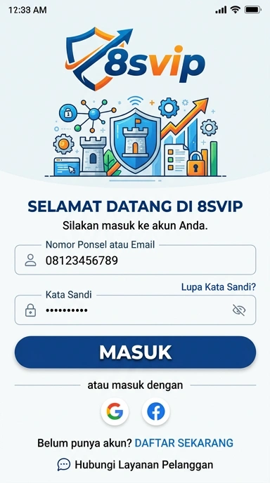 Cara Masuk Akun 8svip dengan Mudah
