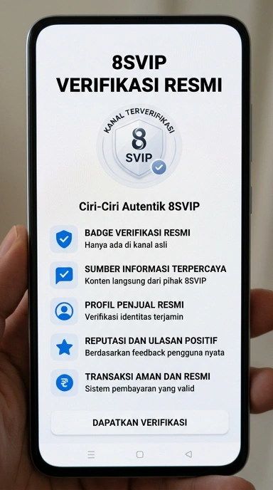 Kanal Resmi 8svip untuk Pengguna Android Indonesia